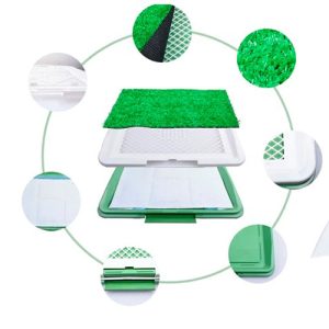 BAÑO ECOLÓGICO PET POTTY PARA MASCOTAS (PEQUEÑAS O MEDIANAS)