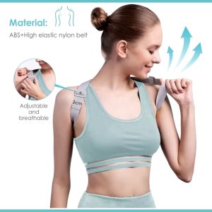 CORRECTOR DE POSTURA INTELIGENTE SMART, PARA ESPALDA Y COLUMNA CON SENSOR DE VIBRACIÓN