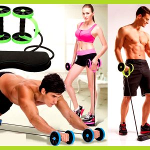 RUEDA EJERCICIO ABDOMINAL XTREME ABS BICEPS FITNESS XTREME REVOFLEX