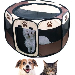 CORRAL TIENDA PORTÁTIL PARA MASCOTAS MEDIANOS