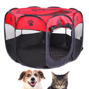 CORRAL TIENDA PORTÁTIL PARA MASCOTAS MEDIANOS