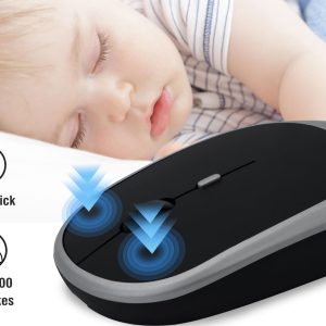 MOUSE INALAMBRICO BLUETOOTH RECARGABLE DUO TONO