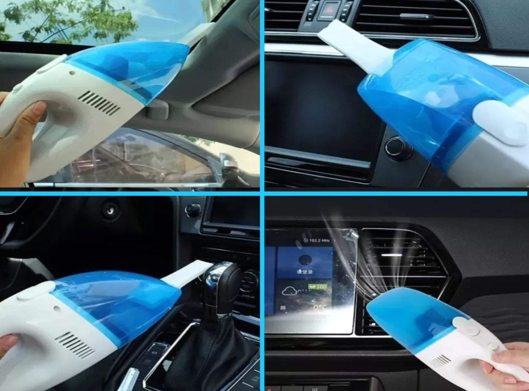 ASPIRADORA PARA AUTO PORTÁTIL DE MANO 12V. ALTA POTENCIA MAX - Imagen 3